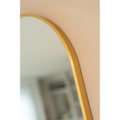 Ovale spiegel goud
